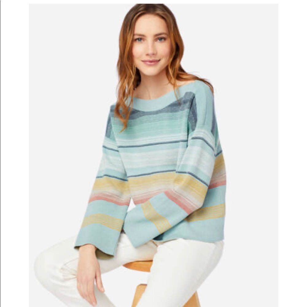 Pendleton HORIZON COTTON STRIPE SWEATER